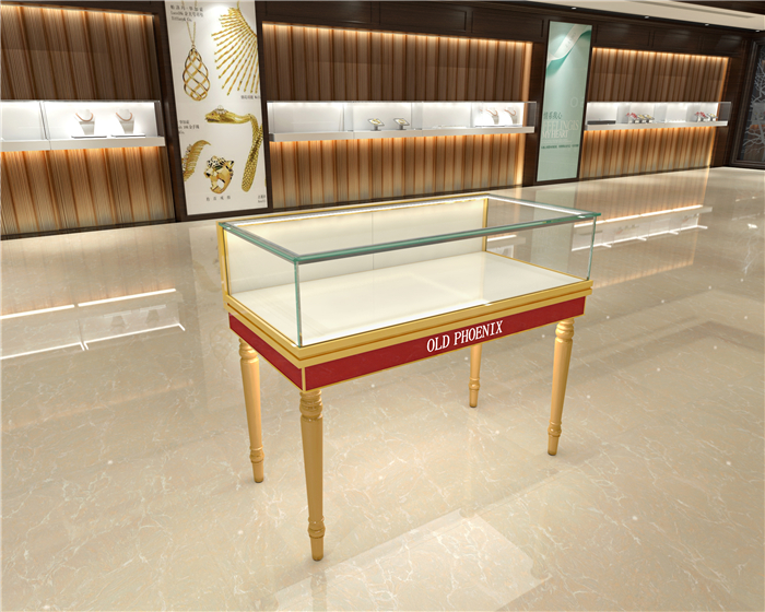 歐式珠寶展柜,珠寶黃金展示柜,玻璃首飾飾品柜臺(tái)