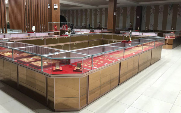 黃金珠寶展示柜臺 黃金珠寶展示柜臺